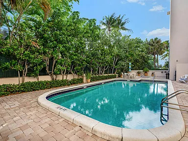 Pool and patio area